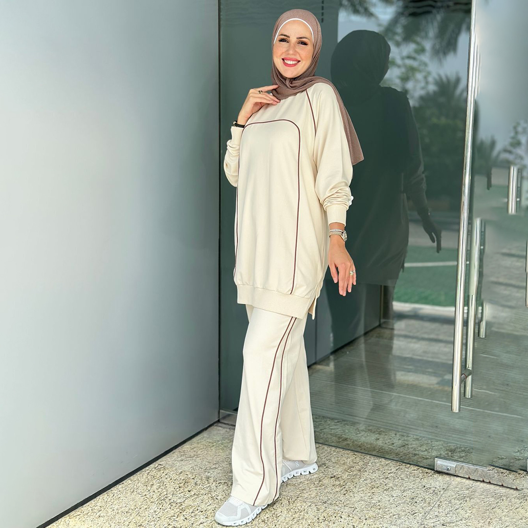 أونصومبل أنيق للمحجبات وغير المحجبات – موديل تركي